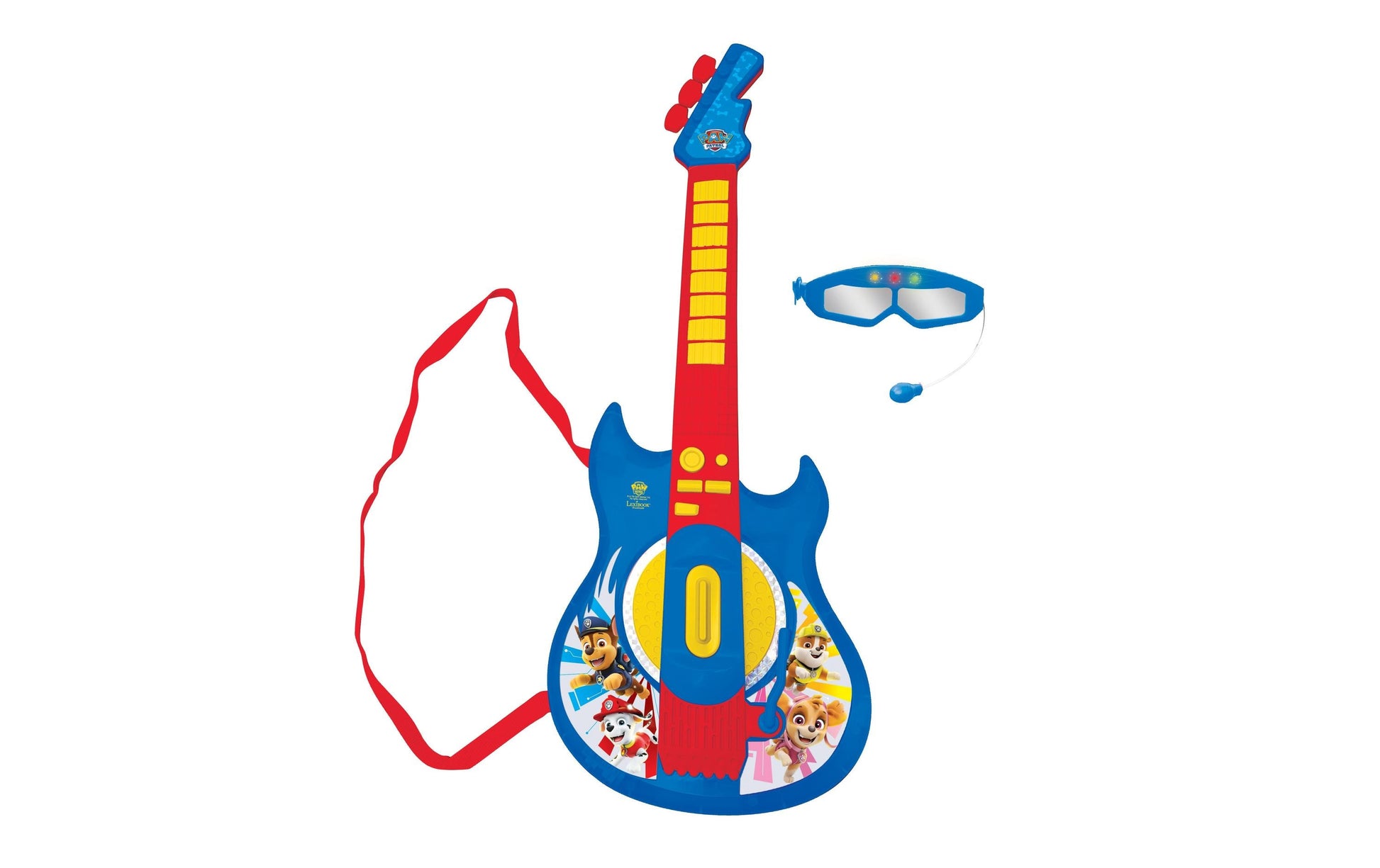 Lexibook Paw Patrol Gitarre – 6 Lieder, 2 Modi, Lichteffekte – ab 3 Jahren – mehrfarbig