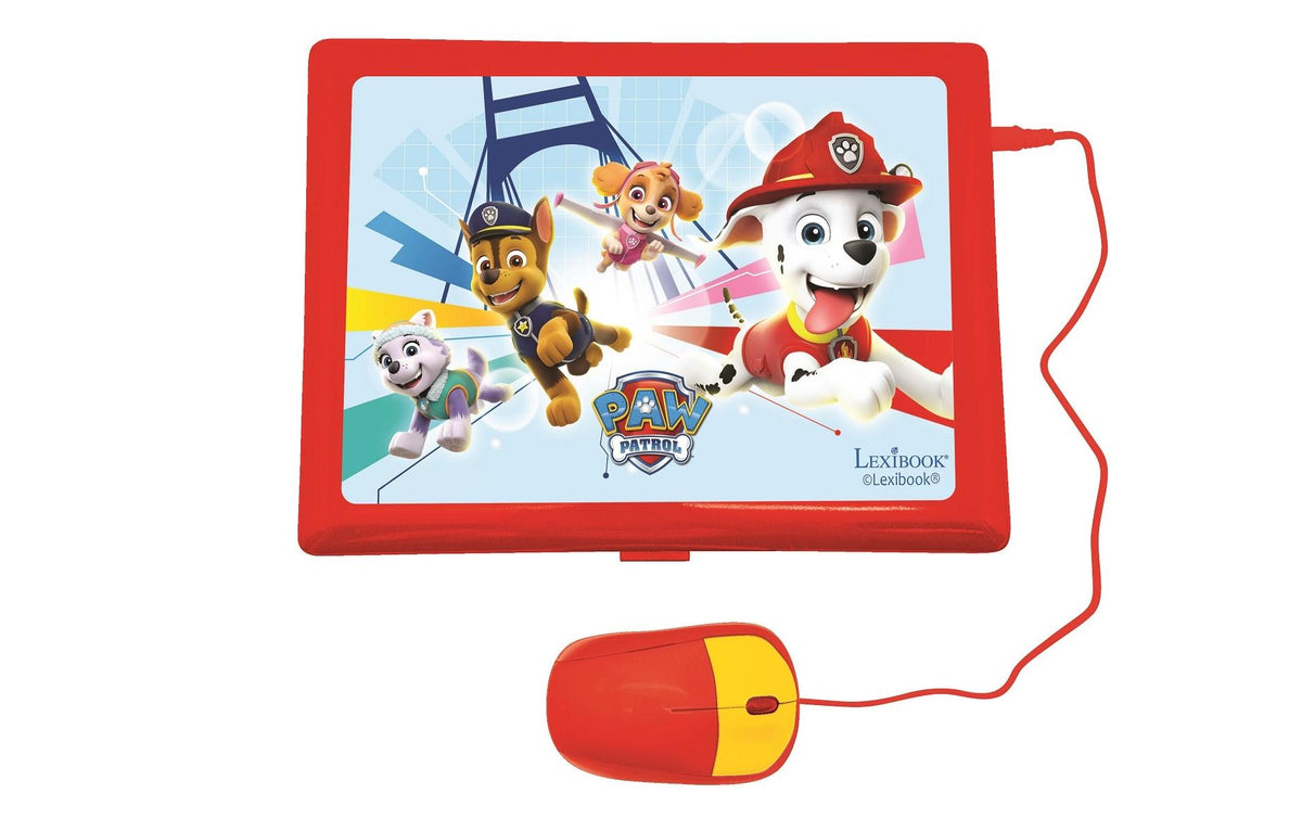 Lexibook Kinder-Laptop – Paw Patrol, pädagogisch, 1 Spieler, ab 3 Jahren, Deutsch, Englisch
