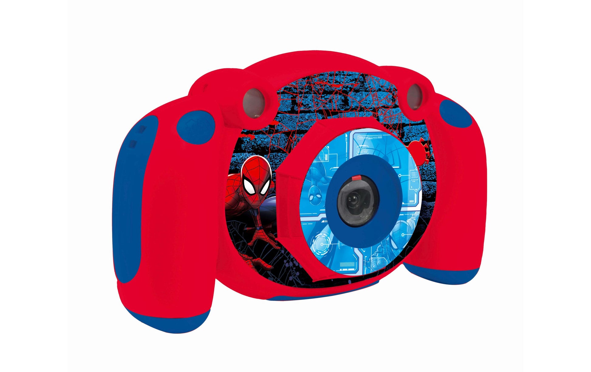 Lexibook Kinderkamera – Spider-Man – Foto & Video (Full HD) – 9 × 4,9 × 14,8 cm – 1 Stück – ab 4 J. – Blau/Rot