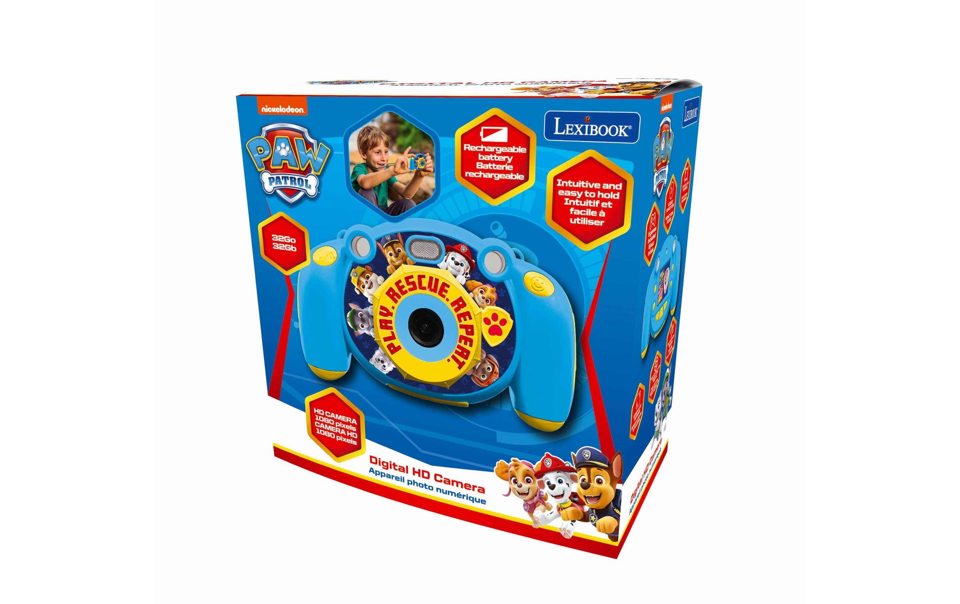 Lexibook PAW Patrol DJ080PA – Kinderkamera, 1080p, mehrfarbig