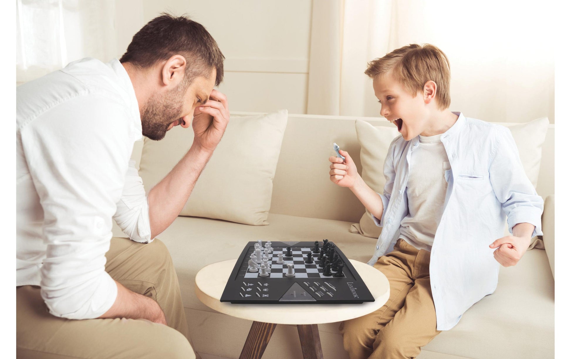 Lexibook Chessman Elite – Logikspiel, 1–2 Spieler, ab 7 Jahren, 60 Min., EN/DE/FR