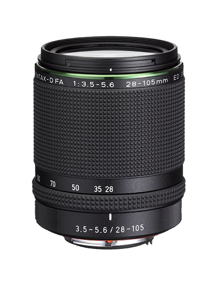 Pentax HD D-FA 28-105 mm f/3.5-5.6 – Pentax K-Bajonett – Standardzoom-Objektiv für Pentax
