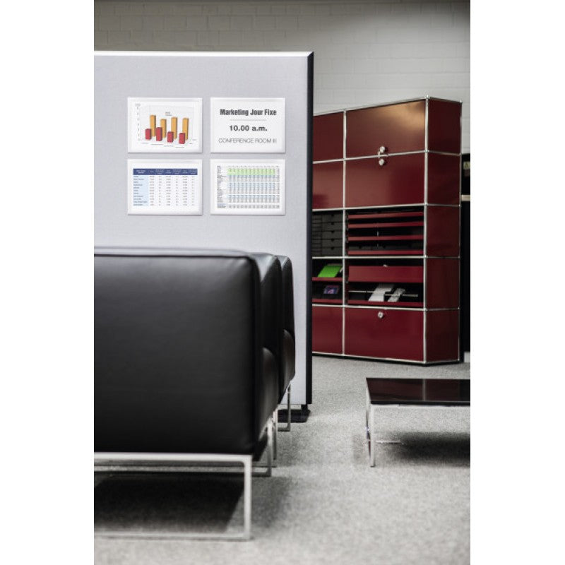 Durable Magnetrahmen – A4 – grau