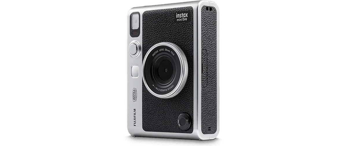 Fujifilm Instax Mini Evo – Hybrid-Sofortbildkamera Instax Mini, schwarz