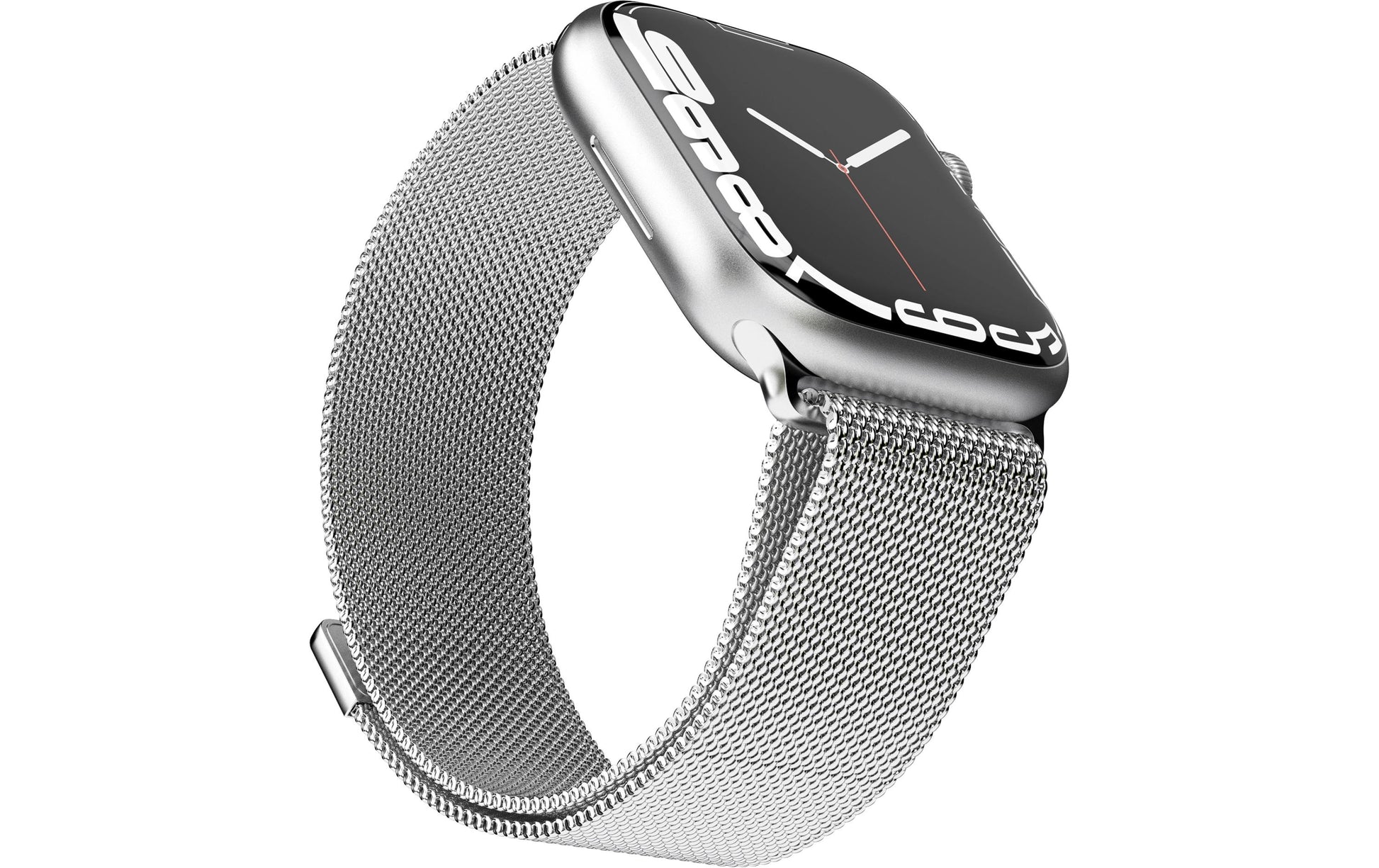 Vonmählen Milanese Loop, Silber, 40–42 mm, für Apple Watch 38 mm, 40 mm, 41 mm