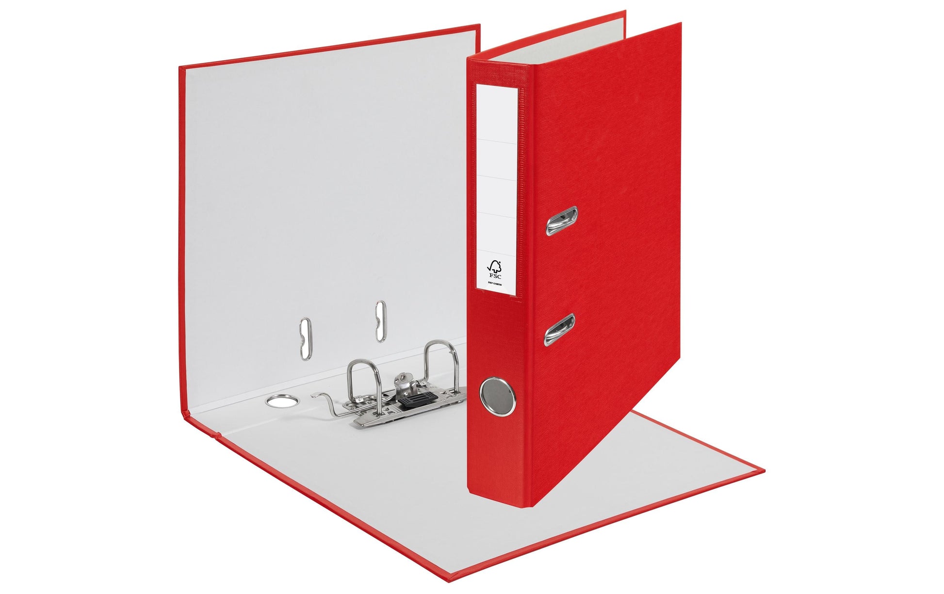 Esselte Swiss Edition ECO Ordner – für A4 – Rückenbreite 5 cm – Rot