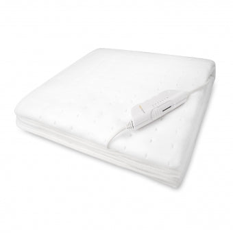Medisana Wärmeunterbett HU662 – 6 Heizstufen, 3 h Abschalt-Timer – 80 × 150 cm – Weiss, Polyester