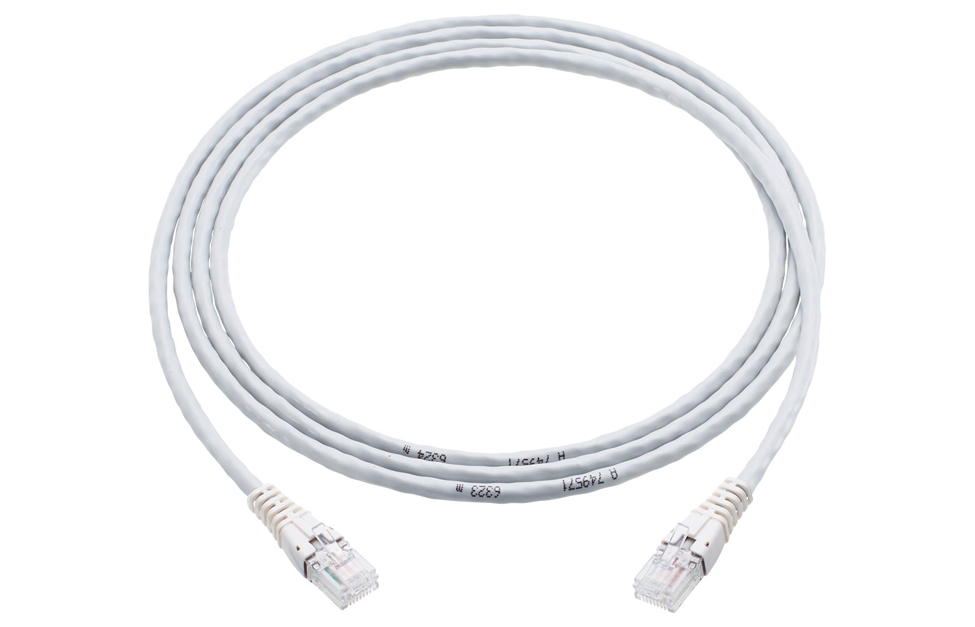 R&M Patchkabel – Cat5e U/UTP, 1 m, Grau, RJ-45