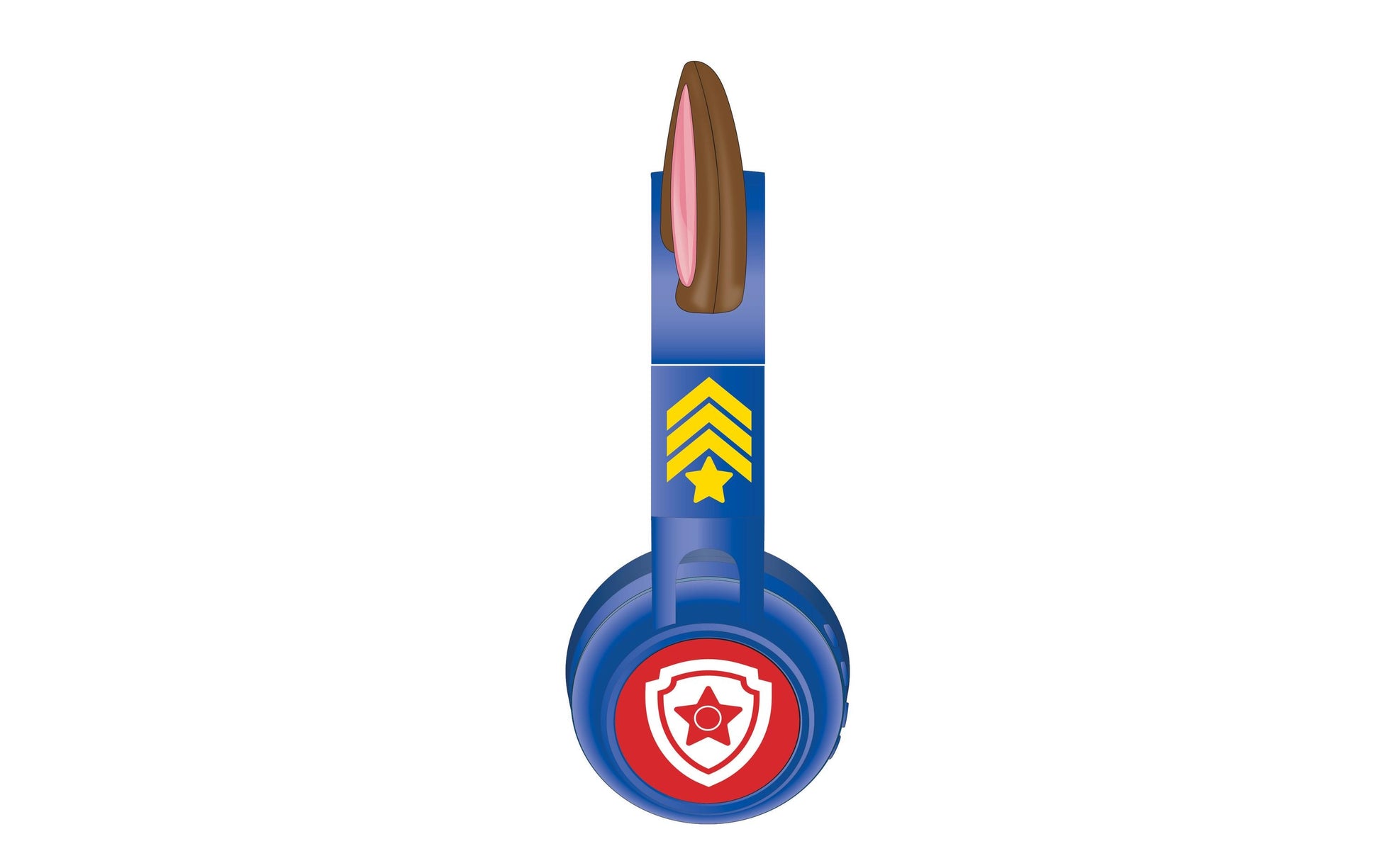 Lexibook PAW Patrol HPBT015PA – 2-in-1 faltbare Kopfhörer – Bluetooth, mit Mikrofon, 3,5 mm, USB-C – Rot/Gelb