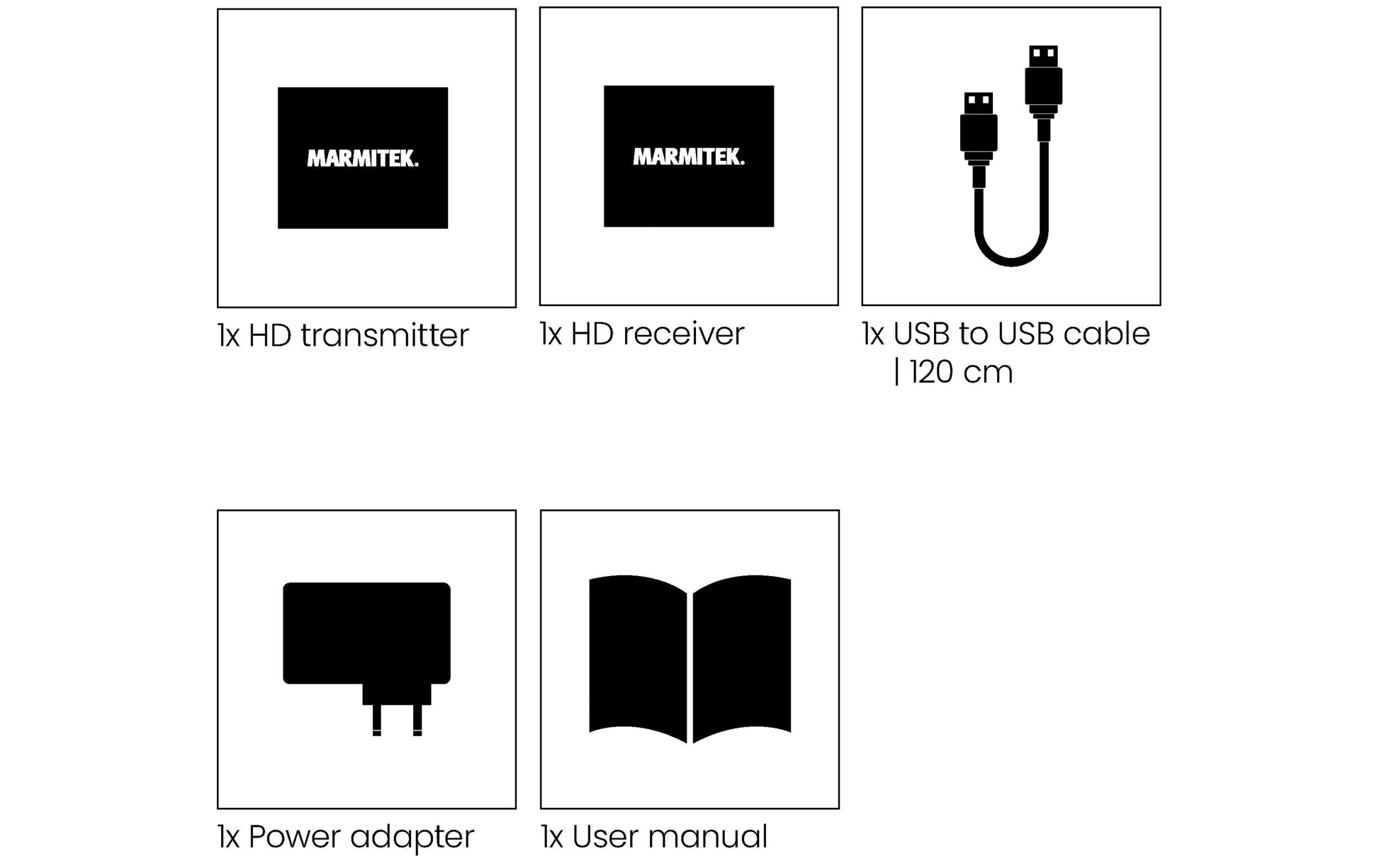 Marmitek Megaview 76 – HDMI-Extender, Full HD, bis 60 m