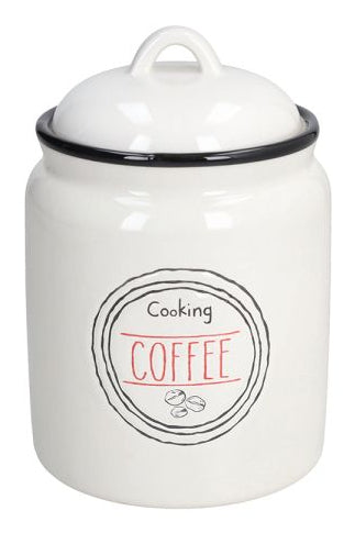Tognana Porcellane Tognana Dolce Casa – Vorratsdose 900 ml, Ø 12 cm, Keramik, Beige
