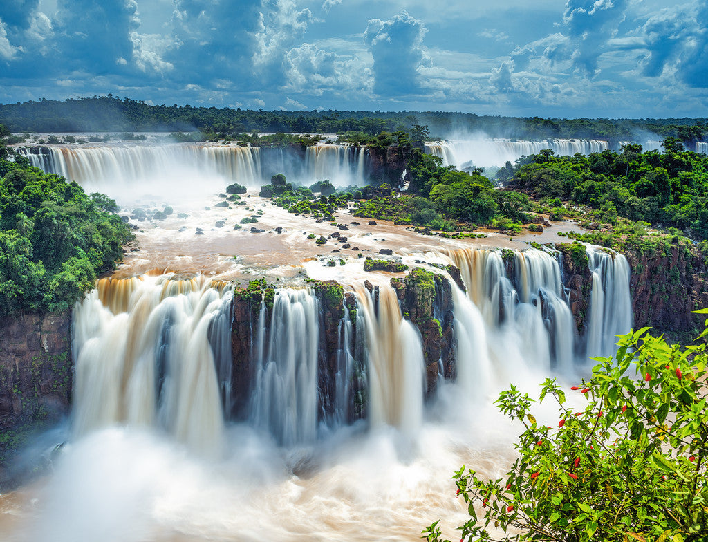 Ravensburger Puzzle Wasserfälle von Iguazu – 2000 Teile – 100 × 75 cm – ab 14 J. – mehrfarbig – CE