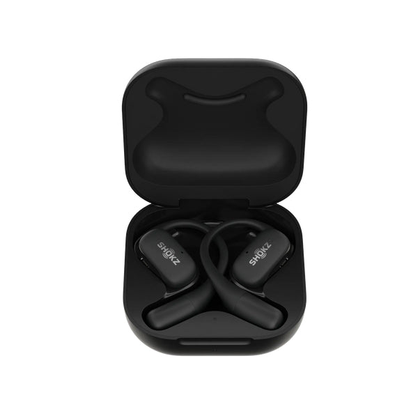SHOKZ OpenFit Ohrbügel True Wireless – Stereo, BT, Schwarz, BT 5.2