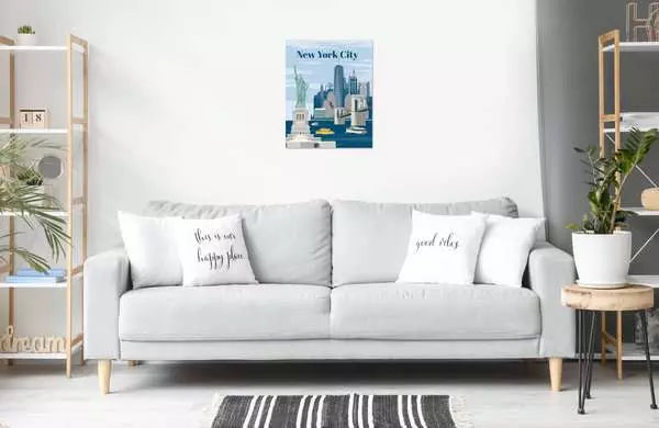 Ravensburger CreArt – Malen-nach-Zahlen-Set – Buntes New York – 30 × 24 cm – ab 12 Jahren