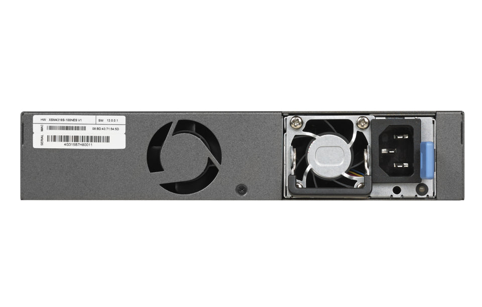 NETGEAR M4300-8X8F – Managed L3 Switch – 8× 10G, 8× SFP+, 19", 1U