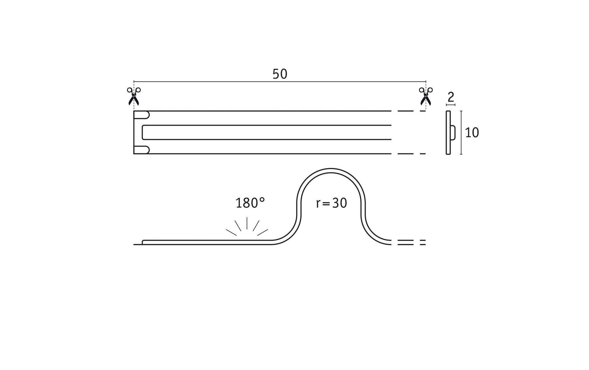 Paulmann LED-Strip Silver ProLED – 5 m, 6350 lm, 68 W, 3000 K, dimmbar, weiss