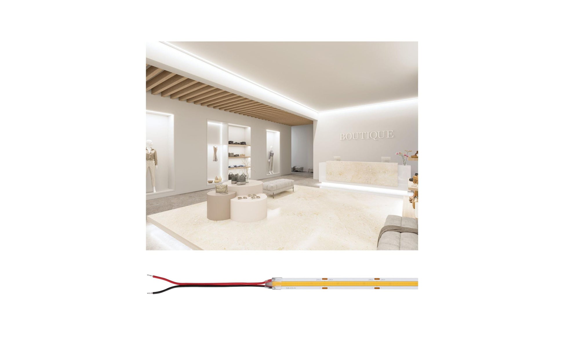 Paulmann LED-Strip Silver ProLED – 5 m, 6350 lm, 68 W, 3000 K, dimmbar, weiss