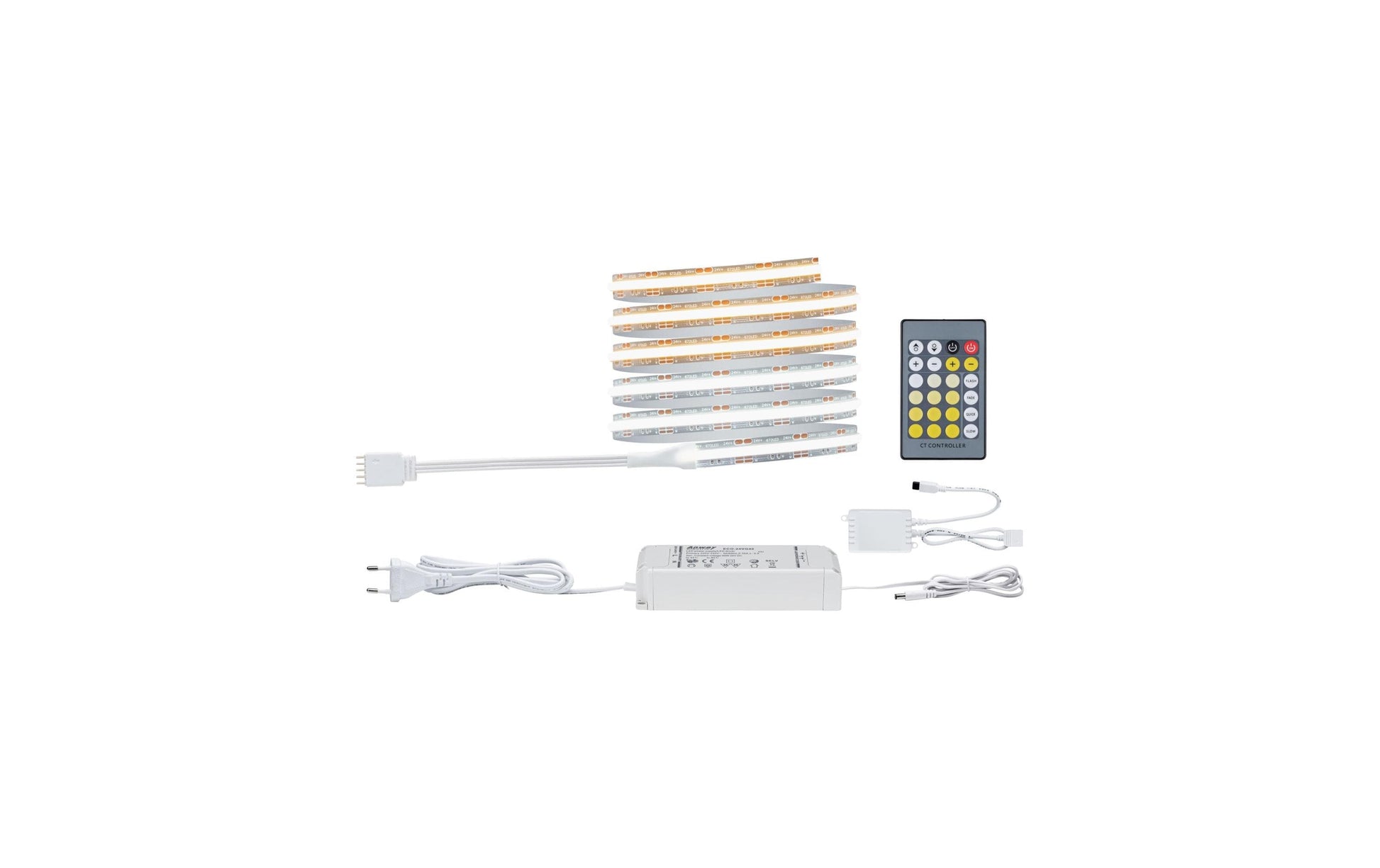 Paulmann LED-Strip MaxLED 1000 – Basisset, 1,5 m, 1800 lm, 15,5 W, 2700–6500 K, dimmbar