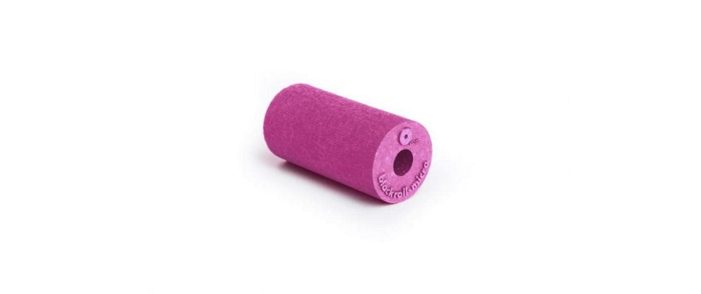 Blackroll Micro – Mini-Massage-Rolle – 6 × 3 cm, pink, Schaum