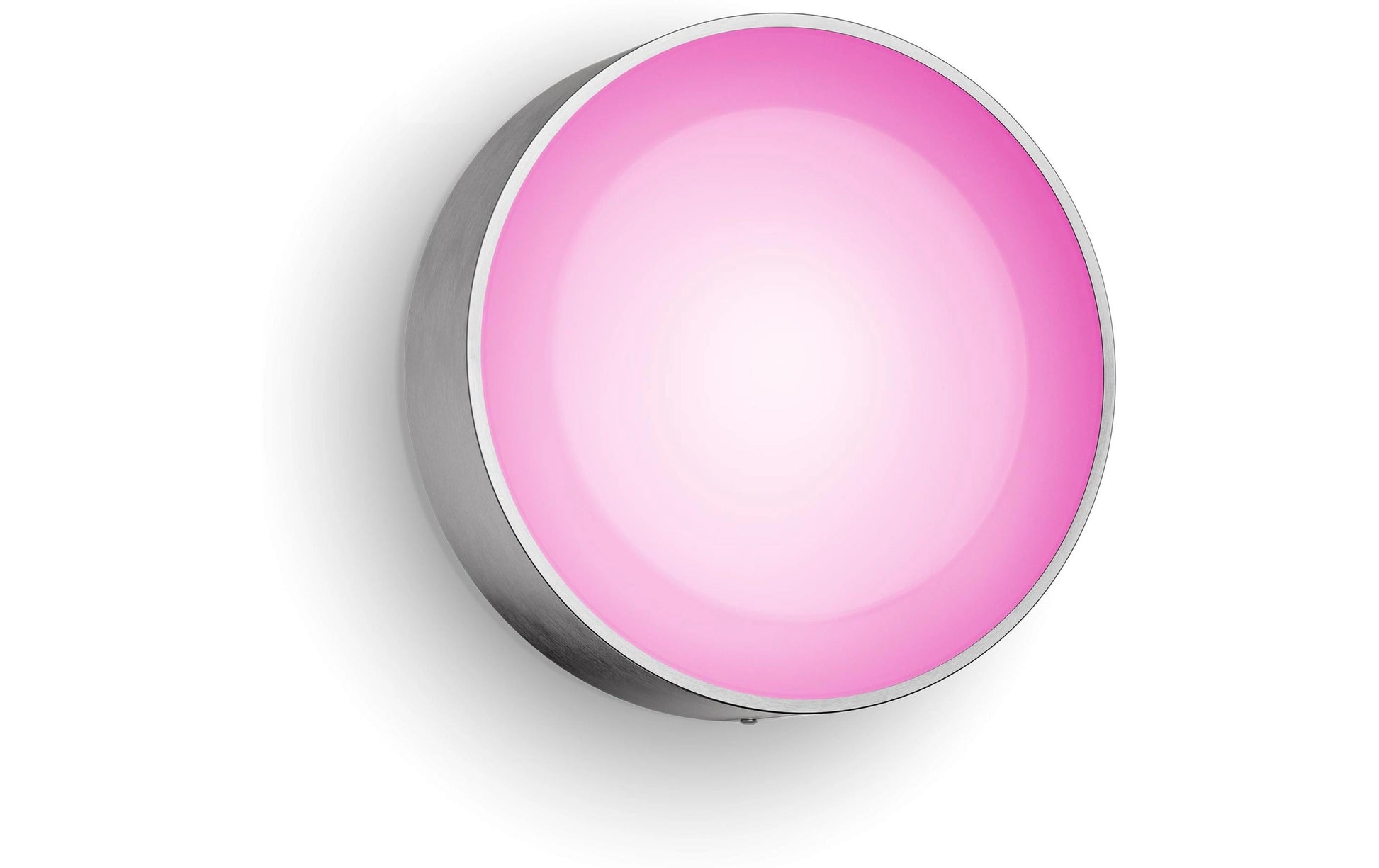 Philips by Signify Philips Hue Aussenwandleuchte – für Philips Hue (Hue Bridge erforderlich), dimmbar, Silber, Edelstahl