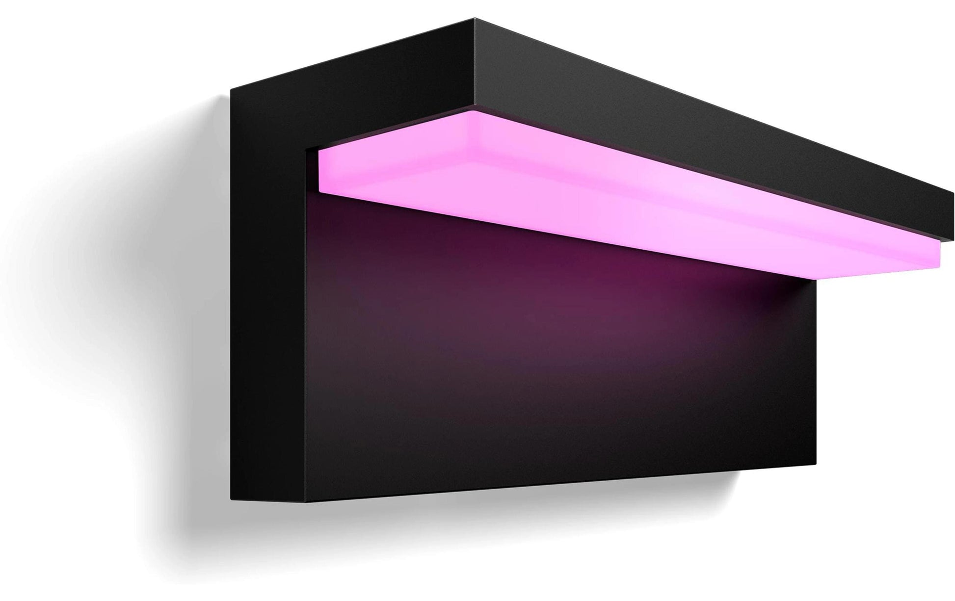 Philips by Signify Philips Hue Aussenwandleuchte – 13,5 W – Netzbetrieb – für Alexa, Google, HomeKit (u. a.) – dimmbar – Schwarz