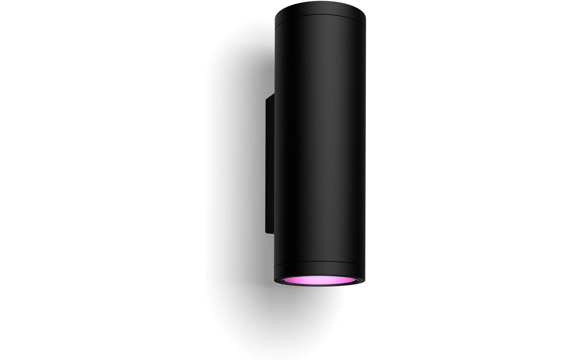 Philips by Signify Philips Hue Aussenwandleuchte – RGBW, 2000–6500 K – IP44 – Netzbetrieb – für Hue Bridge – Schwarz