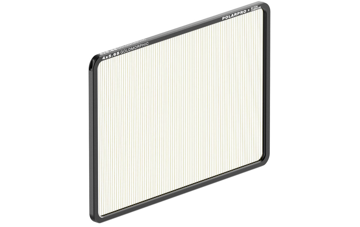 PolarPro GoldMorphic Objektivfilter 4×5,65" – Aluminium/Glas – für 4×5,65"