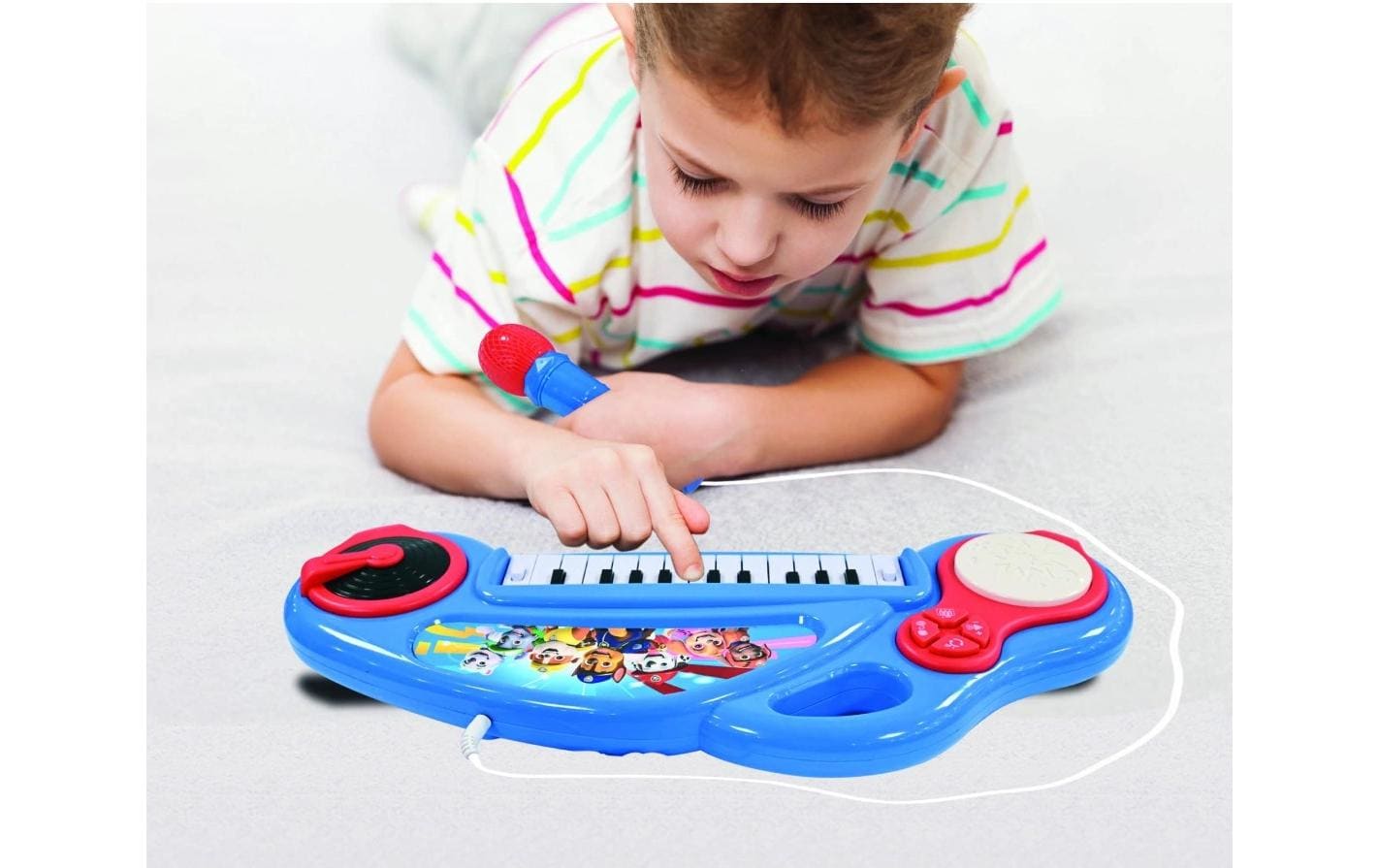 Lexibook PAW Patrol Keyboard – Klavier, 4 Modi, Lichteffekte – ab 3 Jahren – mehrfarbig