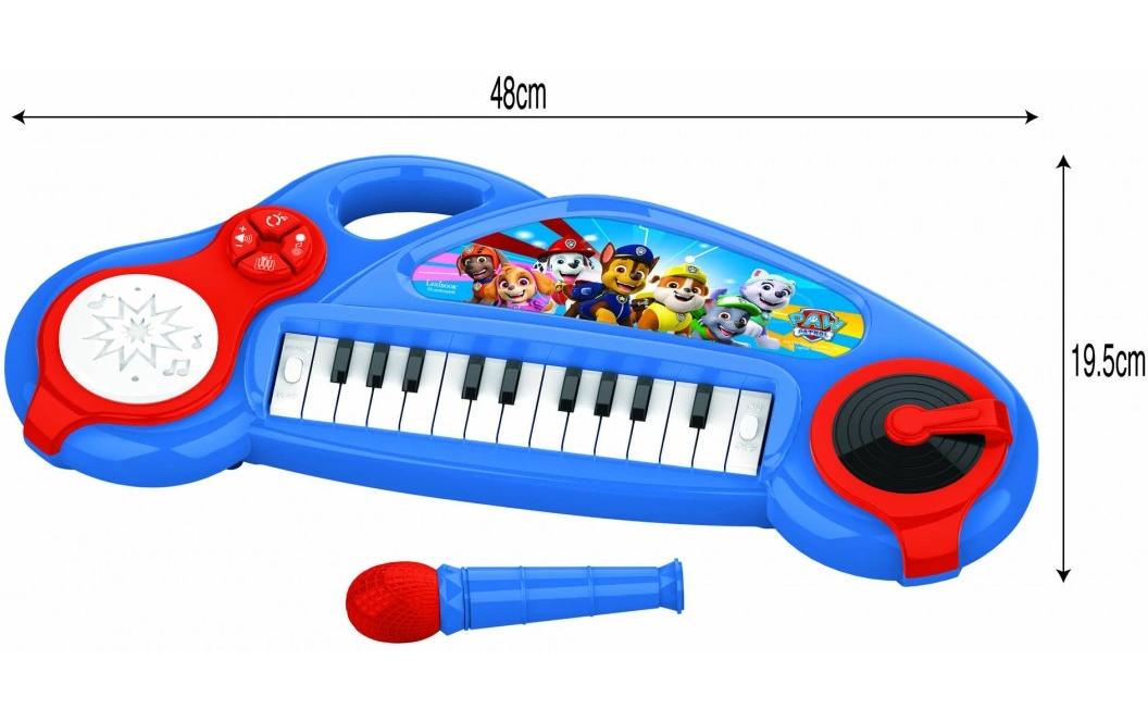 Lexibook PAW Patrol Keyboard – Klavier, 4 Modi, Lichteffekte – ab 3 Jahren – mehrfarbig