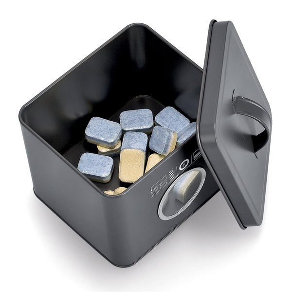 Zeller Present Aufbewahrungsbox 3,5 l – Metall – Anthrazit – 180 × 170 × 155 mm