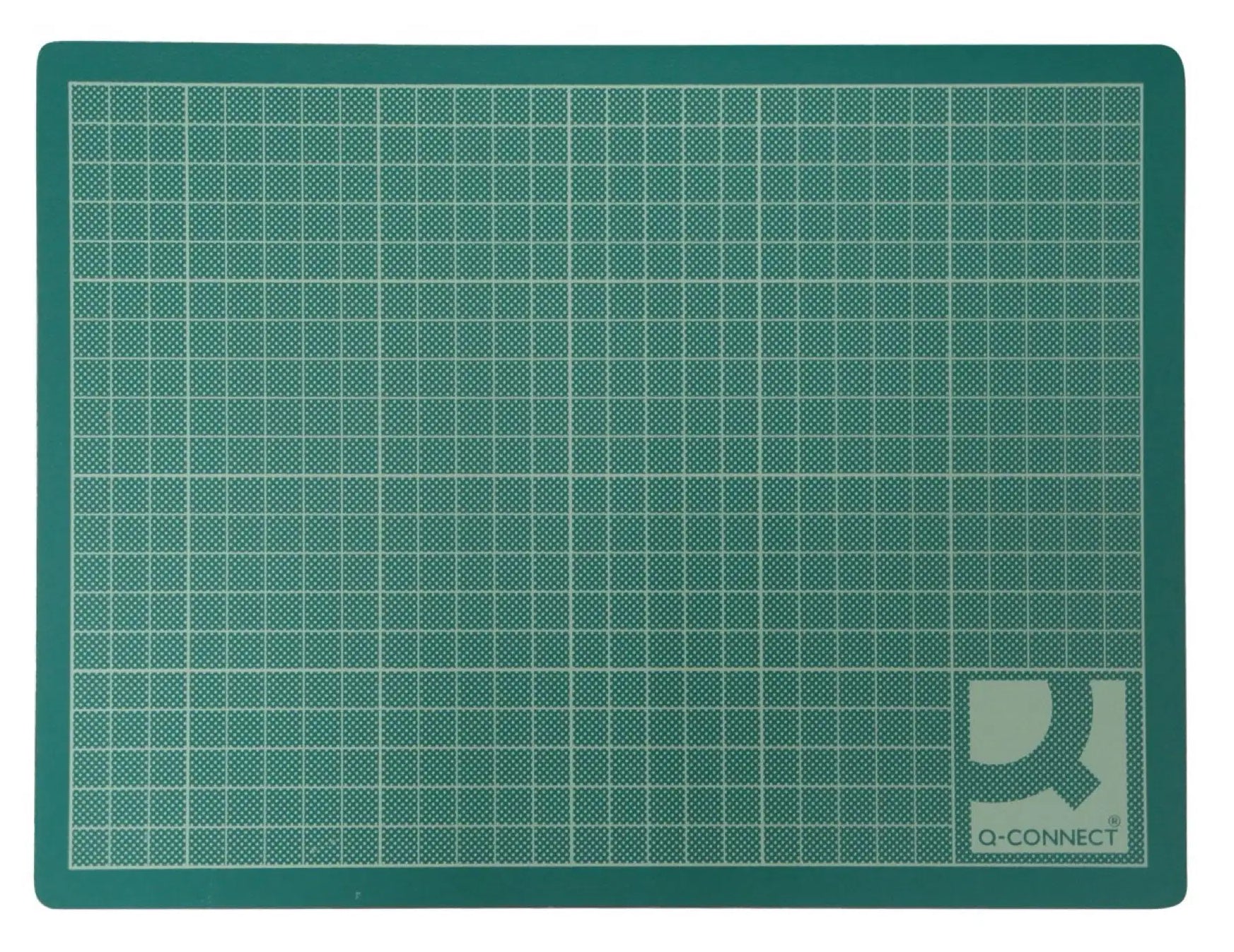 Q-CONNECT Schneidematte – 600×450 mm, 3 mm, Grün