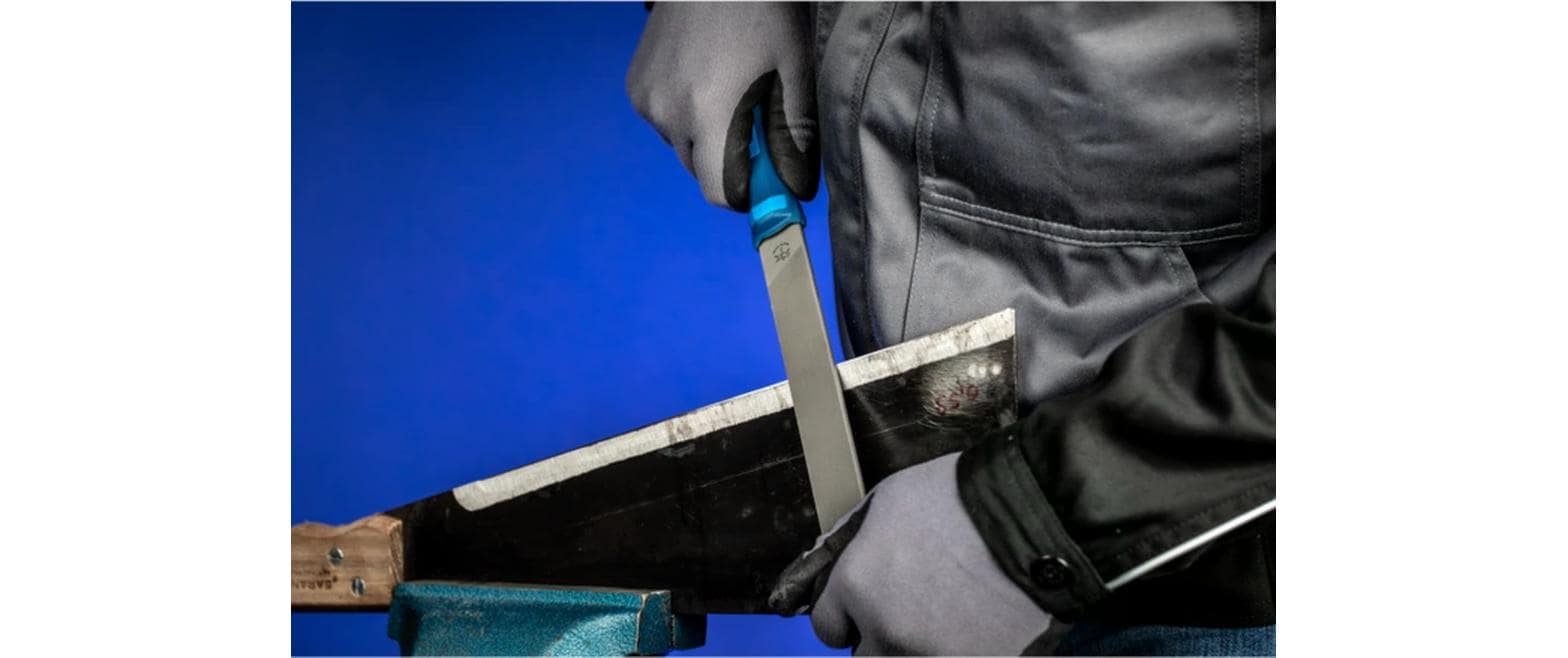 PFERD Werkstattfeile flach – 200 mm – Hieb 2 – mit Heft