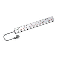 APC Rack-PDU – 1U, 7 Ausgänge, 240 V/13 A, 3 m, Aluminium