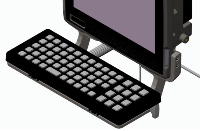 Zebra Tastaturhalterung für VC80 und iKey-Tastaturen