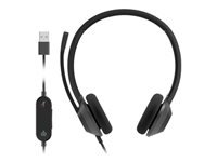 Cisco Headset 322 – Duo Headset – USB‑A – Schwarz – für Microsoft Teams