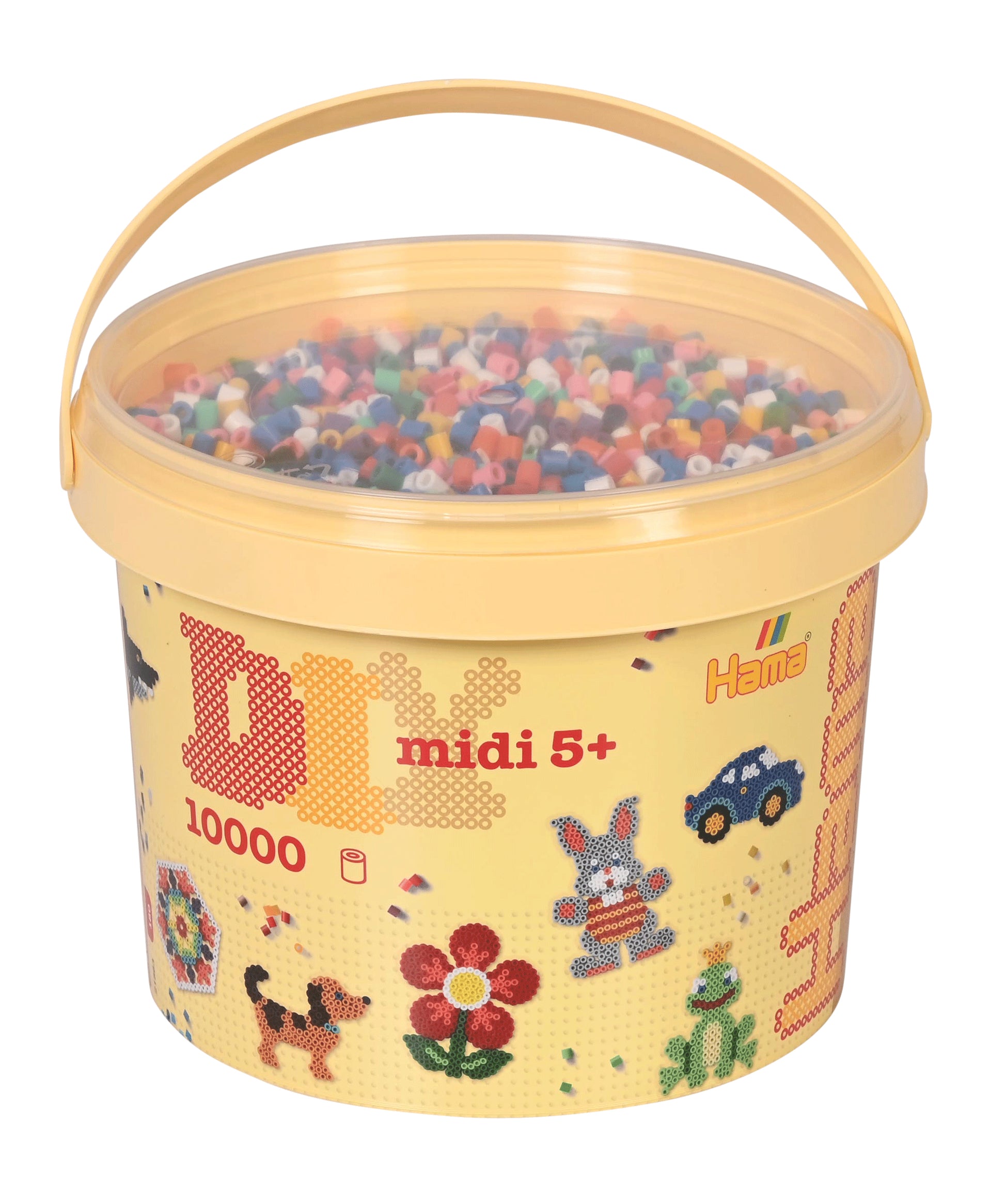 Hama Bügelperlen, 10'000 Stk, Mehrfarbig