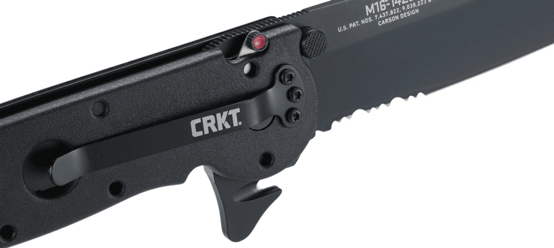 CRKT M16-14 Zytel Law Enforcement – Klappmesser 95 mm, Edelstahl, Schwarz