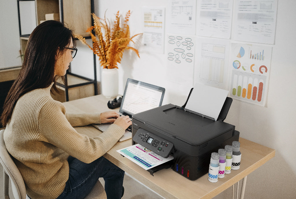 Canon Pixma G3480 (6708C009) – Farbtintenstrahl-Multifunktionsdrucker, A4, 3-in-1, Duplex, WLAN/LAN