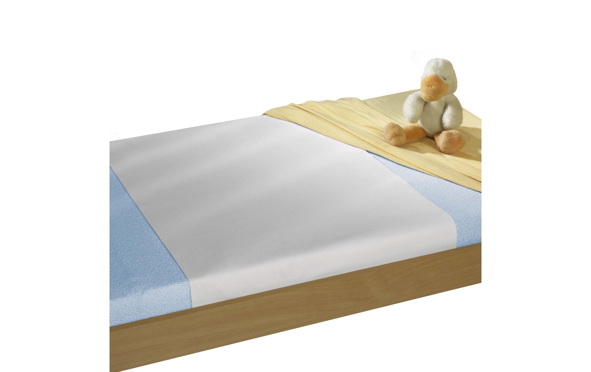 Setex Matratzenschutz – 50 × 90 cm, Weiss, Baumwolle, OEKO-TEX
