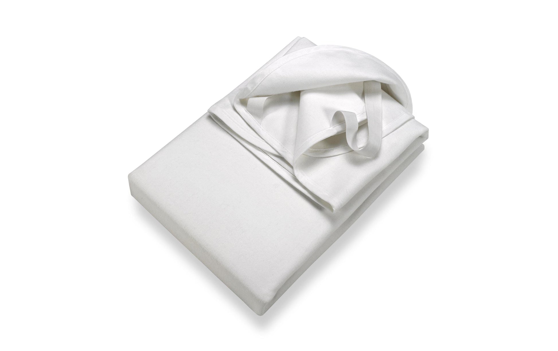 Setex Fix-Leintuch Molton Auflage – 60 × 120 cm, Weiss, Baumwolle, OEKO-TEX