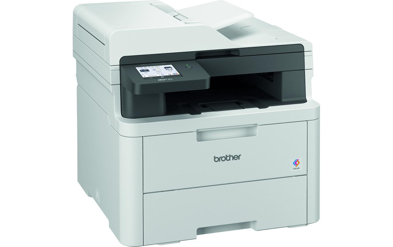 Brother MFC-L3760CDW – Farbiges Laser-MFP A4, 4-in-1 – USB/LAN/WLAN – Duplex, ADF – 26 ppm S/W, 26 ppm Farbe