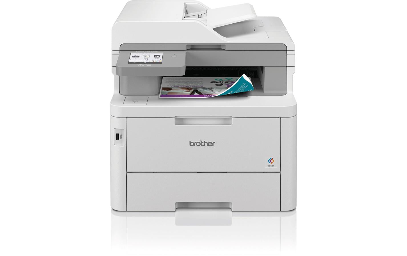 Brother MFC-L8390CDW – Farbiges Laser-MFP A4, 4-in-1 – USB/LAN/WLAN – Duplex, Duplex-ADF – 30 Seiten/Min S/W