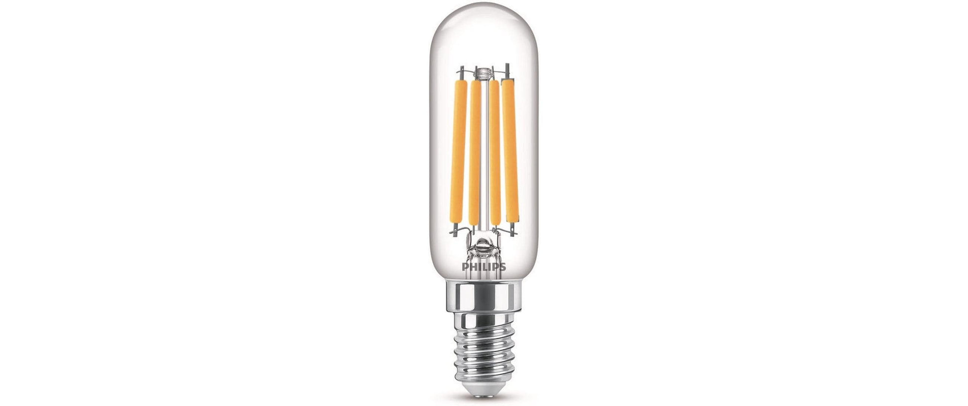 Philips by Signify Philips LED-Leuchtmittel E14 T25 – 806 lm, 6,5 W, Warmweiss 2700 K – 1 Stk. – Transparent, Glas