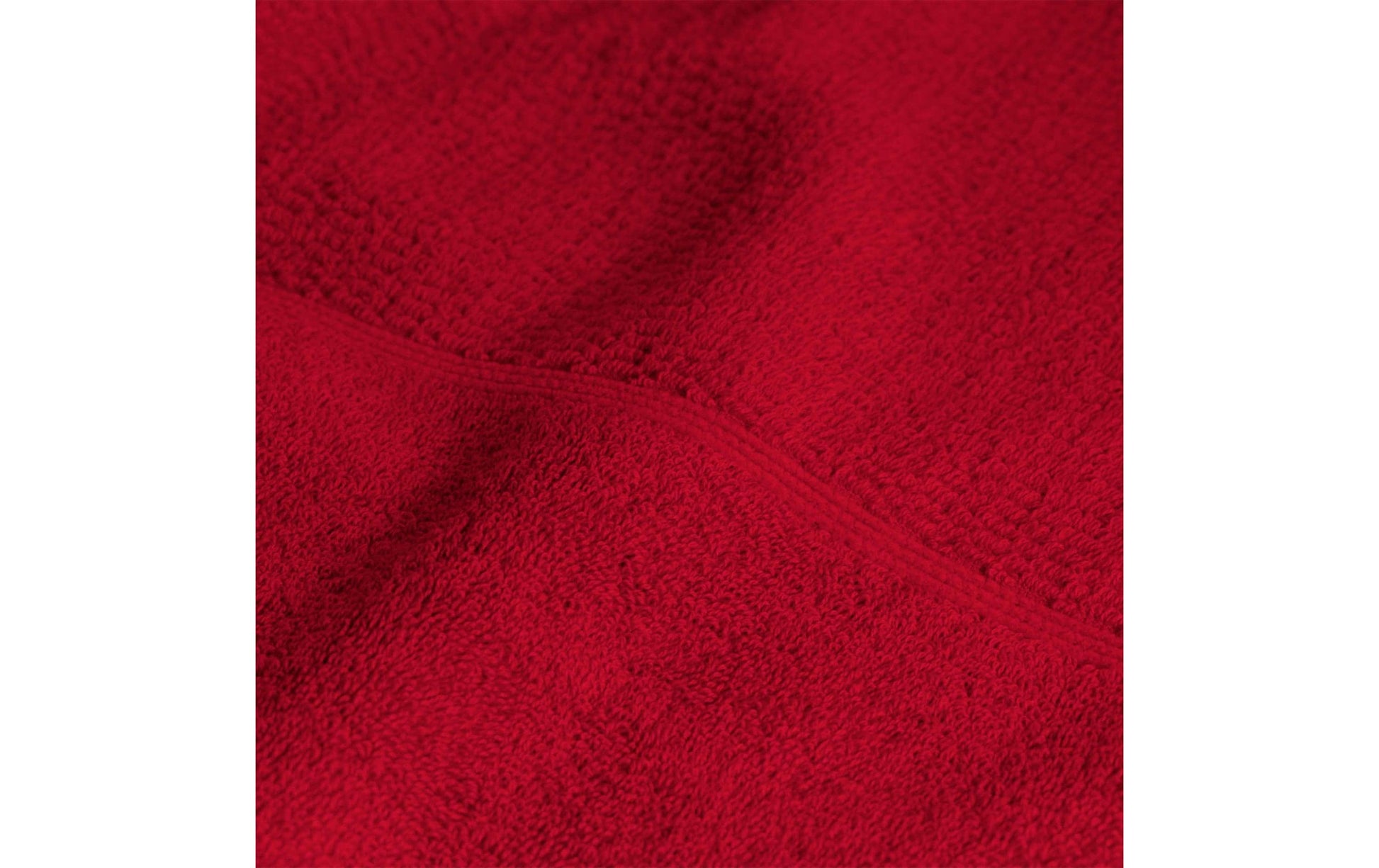 Frottana Waschlappen Pearl – 30×30 cm, Baumwolle, 500 g/m², Rubin