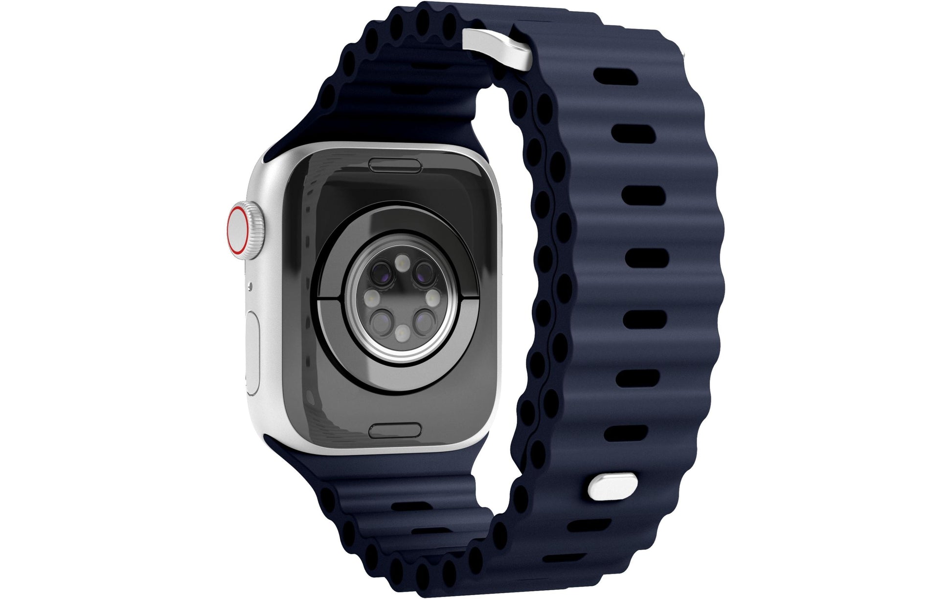 Vonmählen Wave Band 1 – Armband – für Apple Watch 40–42 mm, Navy, Elastomer (TPR)