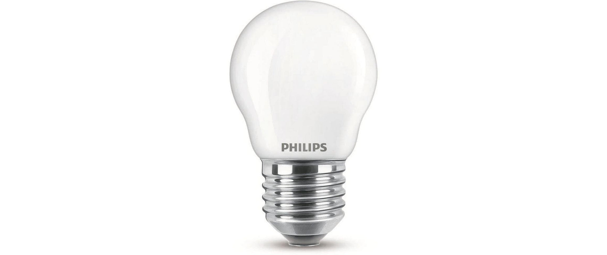 Philips by Signify Philips LED-Leuchtmittel E27 P45 – 470 lm, 4,3 W, Warmweiss 2700 K – Mattglas – 1 Stk.