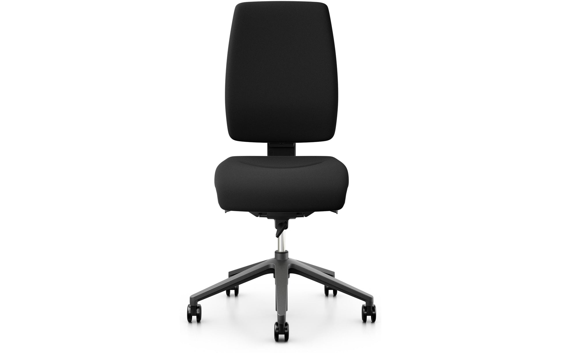 Giroflex Bürostuhl 68 – Sitzhöhe 40–52 cm, 120 kg, Schwarz