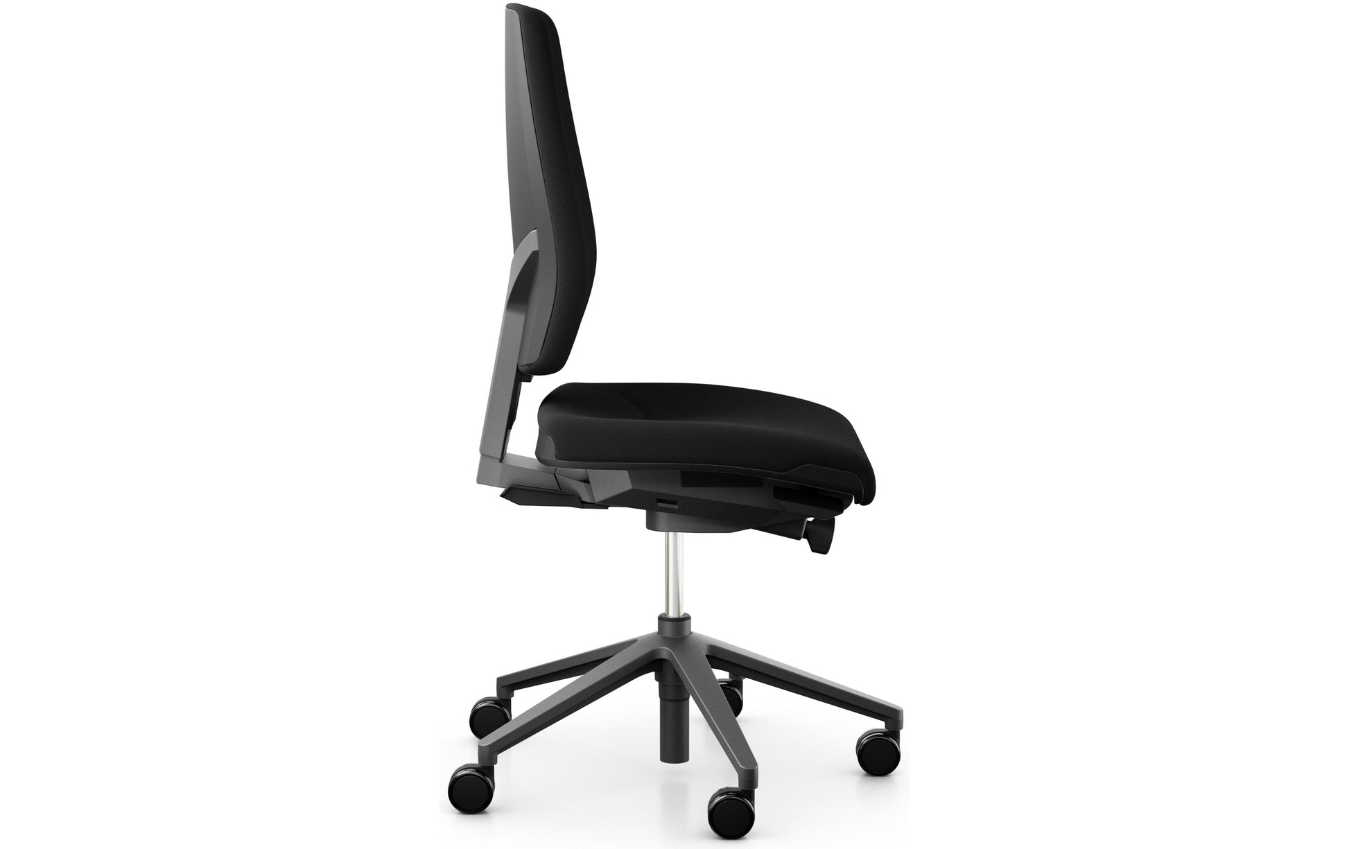 Giroflex Bürostuhl 68 – Sitzhöhe 40–52 cm, 120 kg, Schwarz
