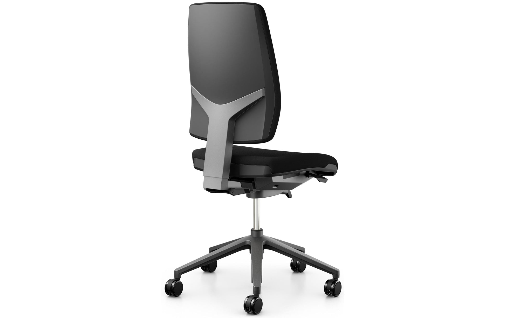 Giroflex Bürostuhl 68 – Sitzhöhe 40–52 cm, 120 kg, Schwarz