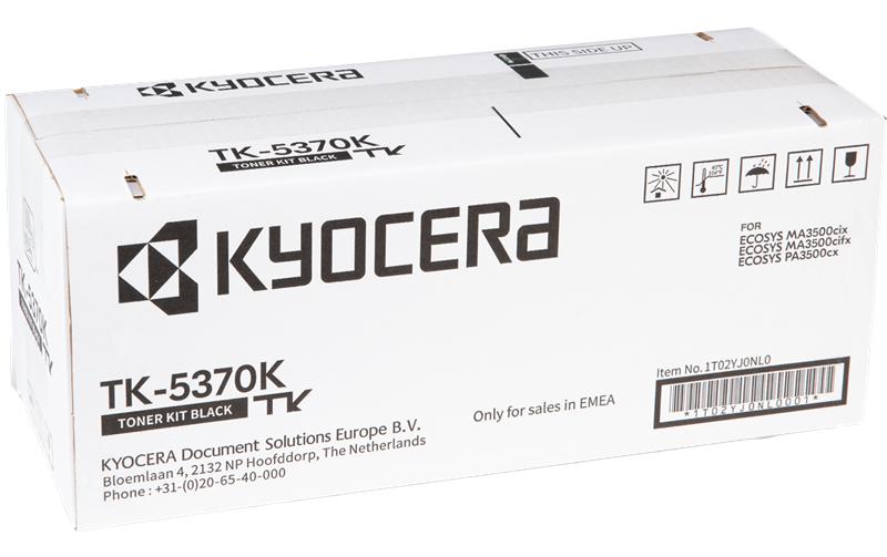 Kyocera – Toner TK-5370K – schwarz, 7000 Seiten – für Color-Laserdrucker/Multifunktionsgeräte